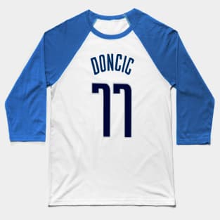 Luka Doncic Jersey Baseball T-Shirt